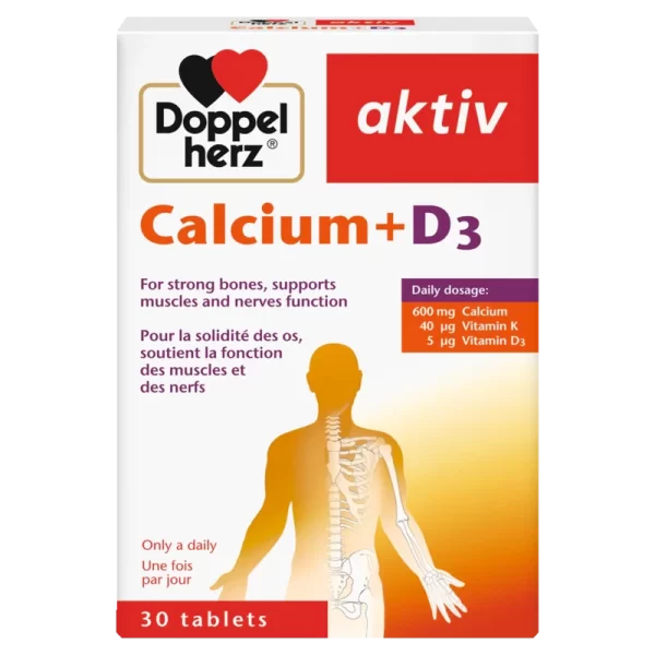 Doppelherz Calcium+D3