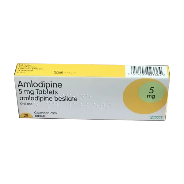 Amlodipine 5mg X28