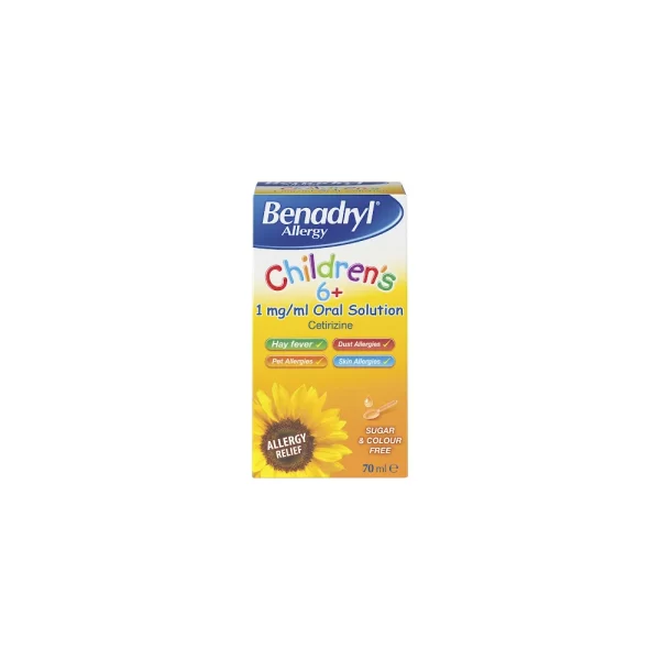 Benadryl Allergy Children’s 1mg/ml Oral Solution